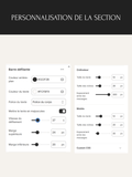 Barre défilante pour thèmes Shopify