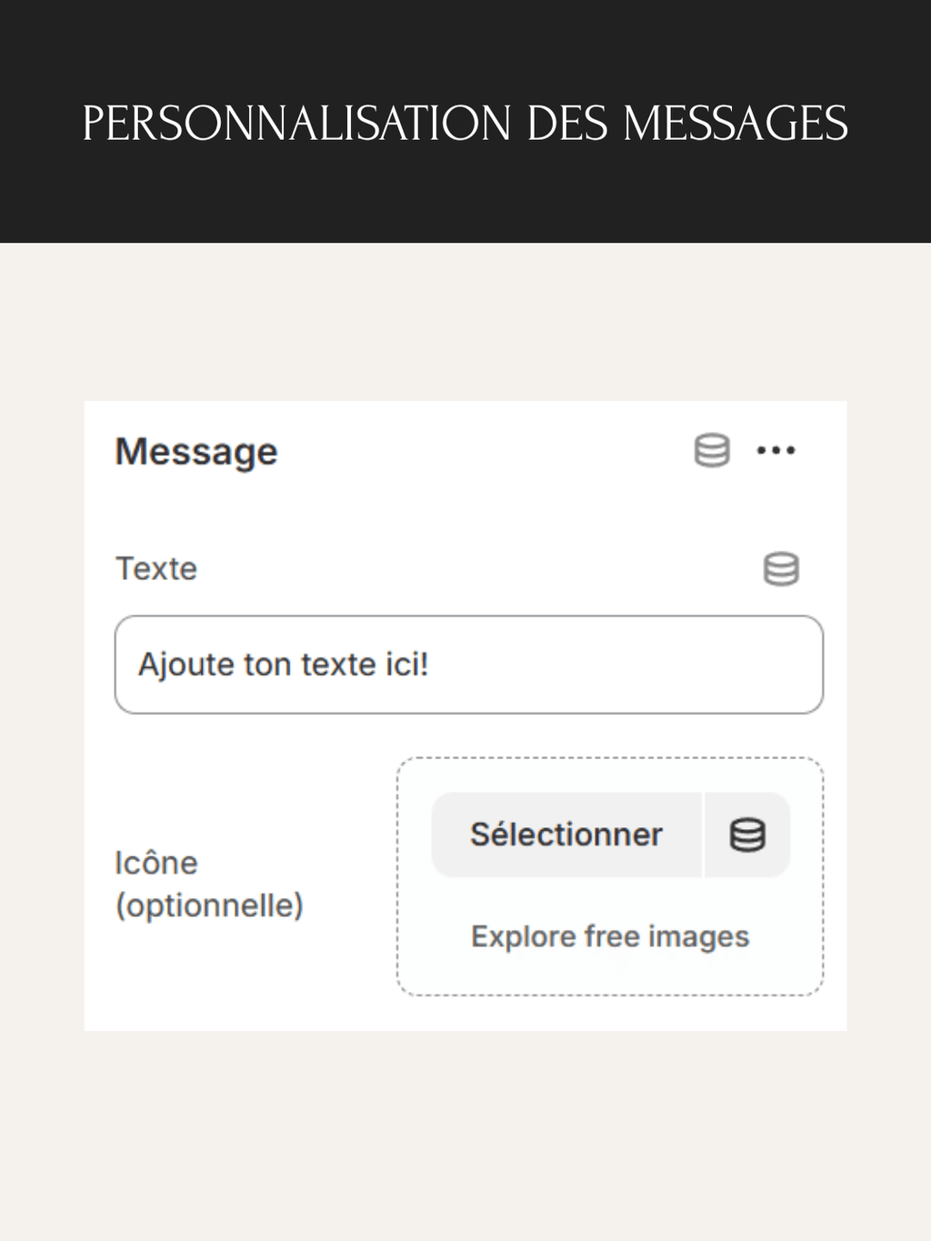 Barre défilante pour thèmes Shopify