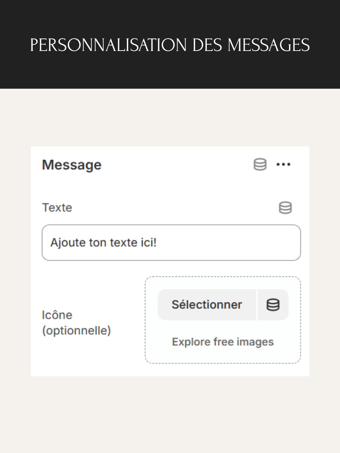 Barre défilante pour thèmes Shopify