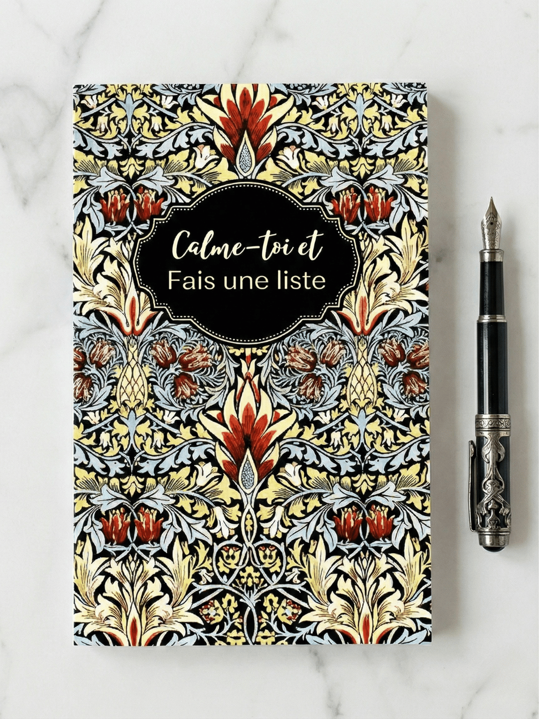 Calme-toi et fais une liste: carnet de listes à cocher